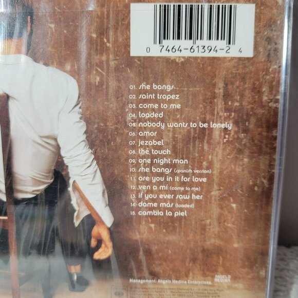 2000 Sony Music Ricky Martin Sound Loaded CD - Picture 3 of 3
